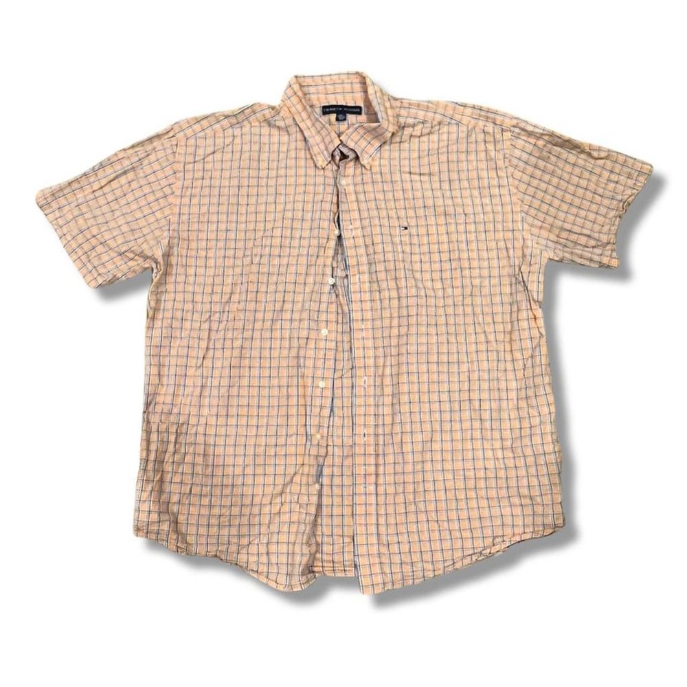 Peach Tommy Hilfiger Button Up